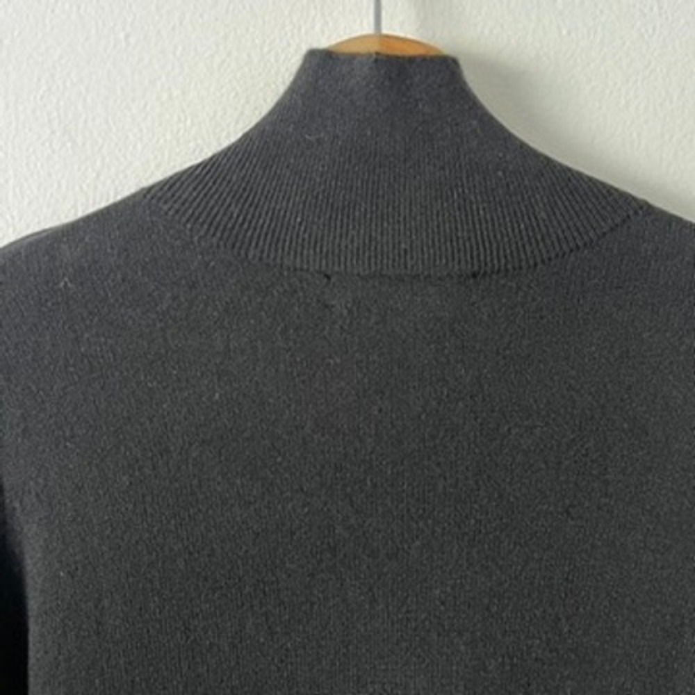 C by Bloomingdale's‎ Cashmere 100% Cashmere Layered Look Sweater Black size XS - Picture 5 of 13